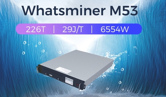 Mineiro Machine de Whatsminer M53 226t 226th/S 6554W 29J/TH BTC